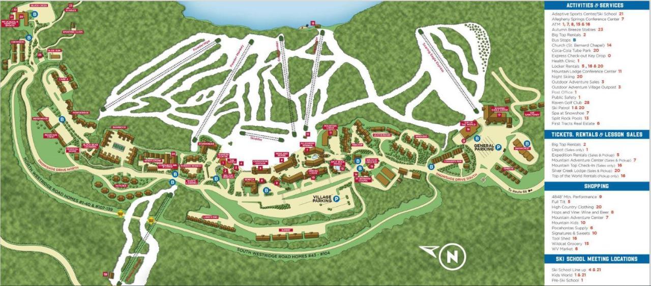 Stroll To Slopes, Village Area, Ski In-Out Mtlodge 151 Snowshoe Exteriör bild